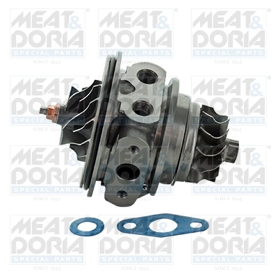 Core assembly, turbocharger